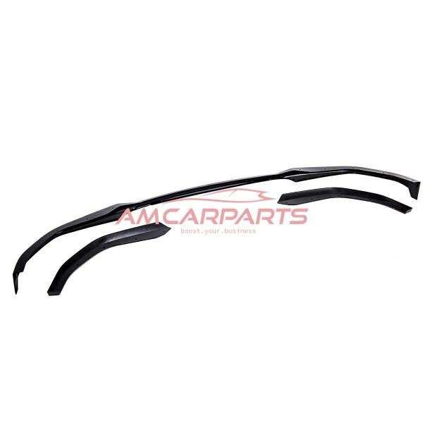 Upgrade Sport Design Frontspoilerlippe / Frontspoiler passend für BMW 3er (G20) Limousine (G21) Touring 2019-2022 glänzend schwarz
