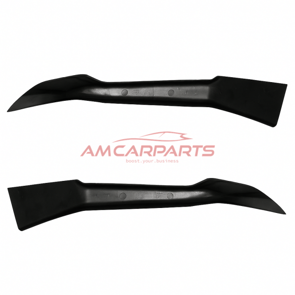 Upgrade Sport Design Frontspoilerlippe / Frontspoiler passend für BMW 5er (G30, G31) Limousine und Touring Vor-Facelift 2010 - 2017 glänzend schwarz