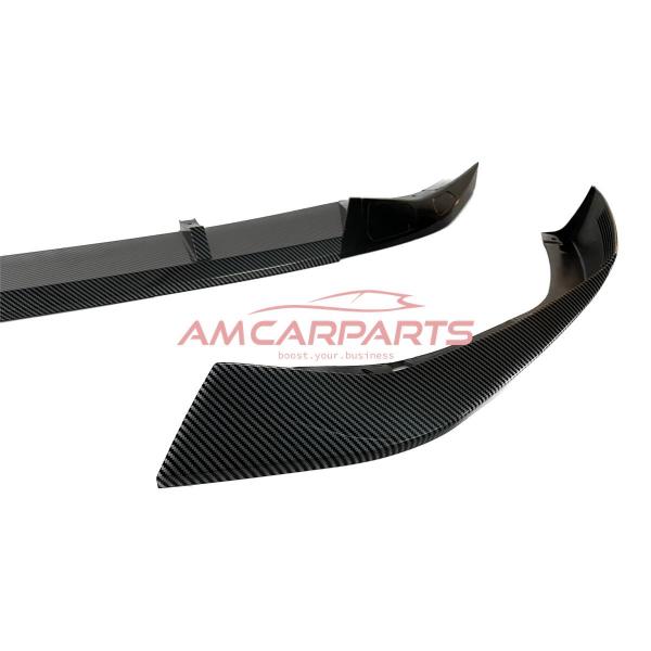 Upgrade Sport Design Frontspoilerlippe / Frontspoiler passend für BMW 5er (G30, G31) Limousine und Touring Facelift 2021+ Carbon-Optik