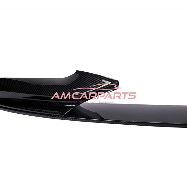 Upgrade Sport Design Frontspoilerlippe / Frontspoiler passend für BMW 5er (F10, F11) Limousine und Touring 2010 - 2017 Carbon Optik