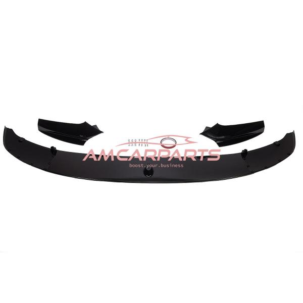 Upgrade Sport Design Frontspoilerlippe / Frontspoiler passend für BMW 5er (F10, F11) Limousine und Touring 2009 - 2016 glänzend schwarz