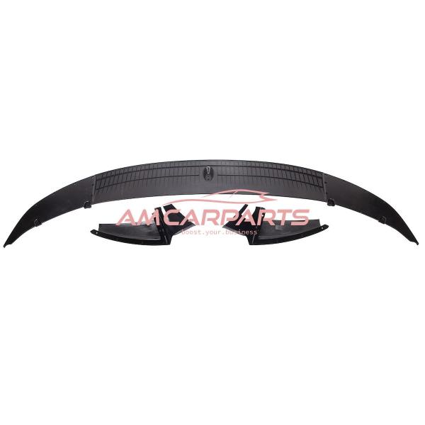 Upgrade Sport Design Frontspoilerlippe / Frontspoiler passend für BMW 5er (F10, F11) Limousine und Touring 2009 - 2016 glänzend schwarz