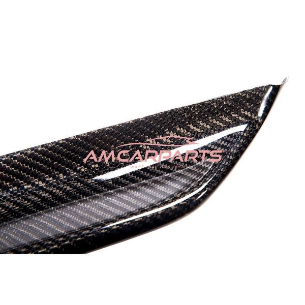 Upgrade Sport Design Flaps / Spoiler Set passend für BMW M4 (F82) Coupé (F83) Cabrio, M3 (F80) Limousine 2013-2020 Carbonfaser