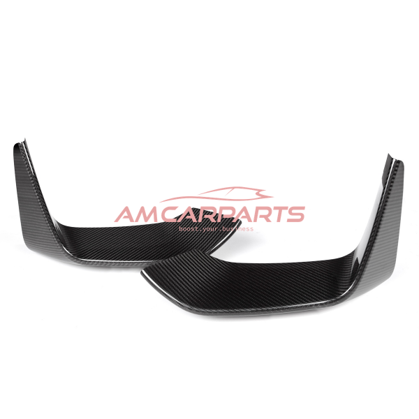 Upgrade Sport Design Flaps / Spoiler Set passend für BMW M4 (F82) Coupé (F83) Cabriolet, M3 (F80) Limousine 2013-2020 Carbonfaser