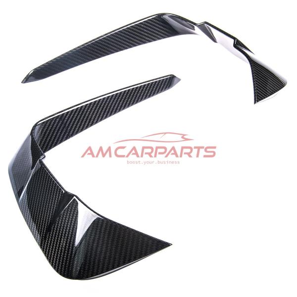Upgrade Sport Design Flaps / Spoiler Set passend für BMW 8er (G15) Coupé (G14) Cabriolet (G16) Gran Coupé 2018+ Carbonfaser