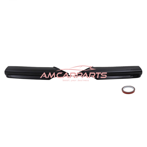 Upgrade Sport Design Flaps / Spoiler Set für BMW 3er (E90) Limousine (E91) Touring Vor-Facelift 05-08 glänzend schwarz