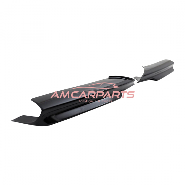 Upgrade Sport Design Flaps / Spoiler Set für BMW 3er (E90) Limousine (E91) Touring Vor-Facelift 05-08 glänzend schwarz
