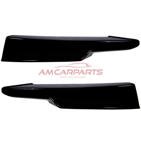 Upgrade Sport Design Frontspoiler passend für BMW 3er (E90, E91) Facelift Limousine Touring 2008-2011 hochglanz schwarz
