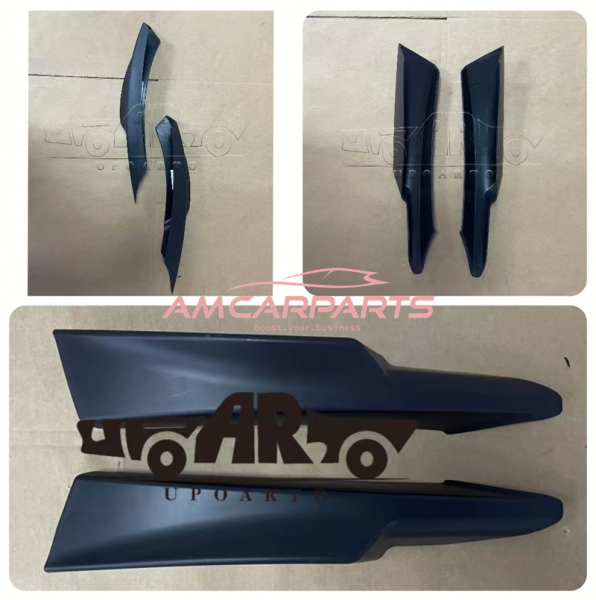 Upgrade Sport Design Frontspoiler passend für BMW 3er (E90, E91) Facelift Limousine Touring 2008-2011 hochglanz schwarz