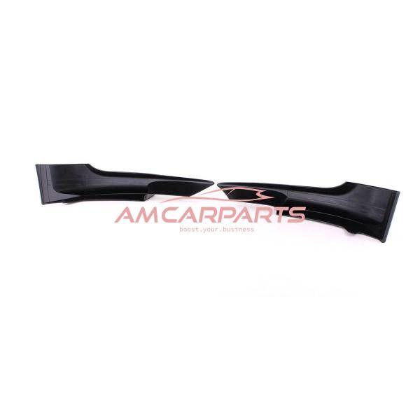 Upgrade Sport Design Flaps / Spoiler Set passend für BMW 3er (E92, E93) Coupe und Cabrio Vor-Facelift 06-10 mattschwarz