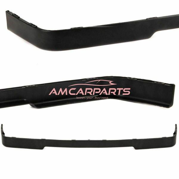 Upgrade Sport Design Frontspoiler passend für BMW 3er (E30) 318is 1988-1991 mattschwarz