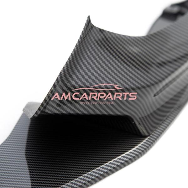 Upgrade Sport Design Flaps / Frontspoilerlippe / Frontspoiler für BMW 1er (F20, F21) Schräckheck Facelift 15-19 Carbon-Optik