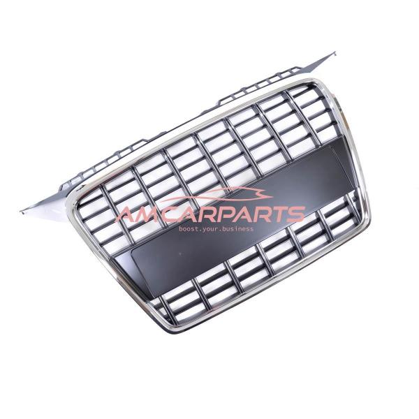 Upgrade Sportgrill / Kühlergrill passend für Audi A3 8P 05-08 Chrom/schwarz