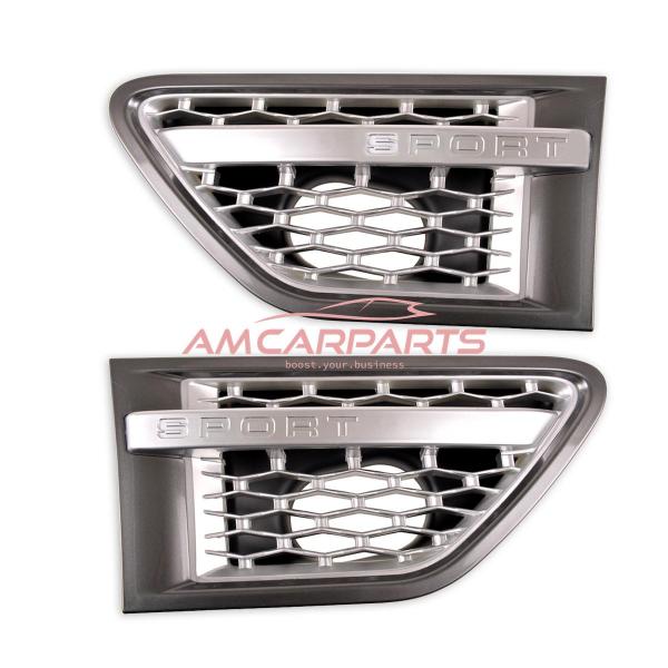 Upgrade Frontgrill-Set Grau-Silber für LAND ROVER RANGE ROVER SPORT I (L320) Facelift 2009-2013