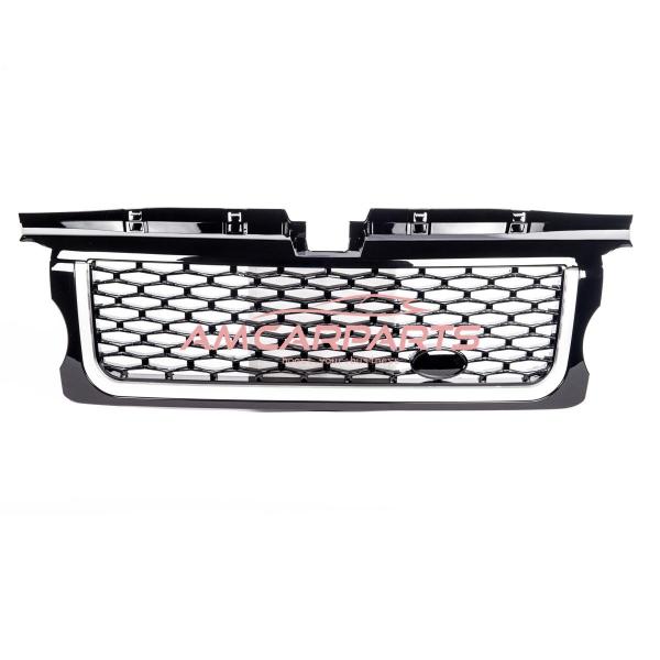 Upgrade Design Sportgrill Grau-Silber für LAND ROVER RANGE ROVER SPORT I (L320) Vor-Facelift 2005-2009