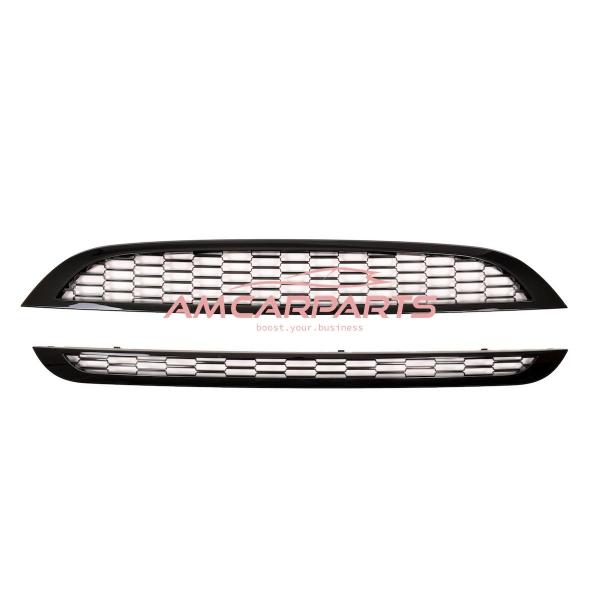 Upgrade Design Kühlergrill glänzend schwarz für MINI (R50, R53) 2001-2006