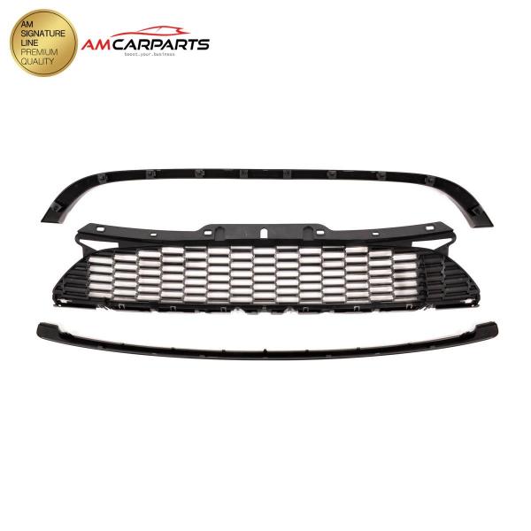 Upgrade Design Kühlergrill glänzend schwarz für MINI (R56, R57, R58, R59) Cooper S 2006-2015