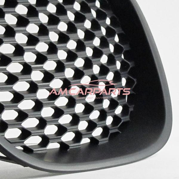 Upgrade Design Kühlergrill ohne Emblem Schwarz für SEAT LEON (1P) und ALTEA (5P) Vor-Facelift 2005-2009