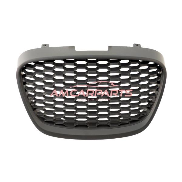 Upgrade Design Kühlergrill ohne Emblem Schwarz für SEAT LEON (1P) und ALTEA (5P) Facelift 2009-2012