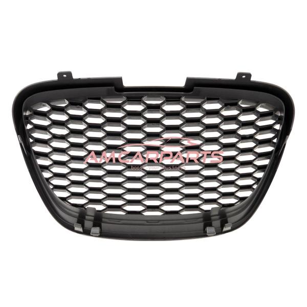 Upgrade Design Kühlergrill ohne Emblem Schwarz für SEAT LEON (1P) und ALTEA (5P) Facelift 2009-2012