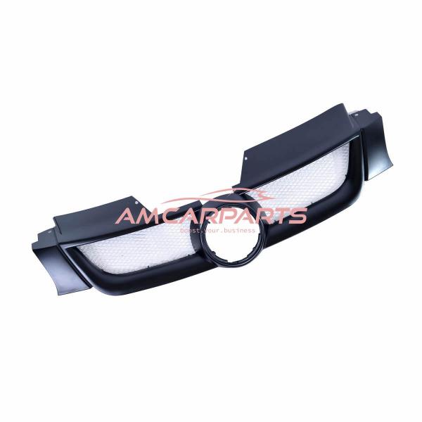 Upgrade Design Kühlergrill schwarz mit Aluminiumgitter,  mit Emblemhalter für VW Golf 5 2003-2008