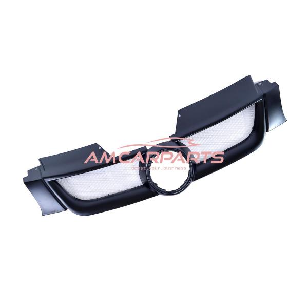 Upgrade Design Kühlergrill schwarz mit Aluminiumgitter,  mit Emblemhalter für VW Golf 5 2003-2008