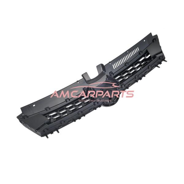 Upgrade Design Kühlergrill ohne Emblem, schwarz, rot, passend für VW Golf 7 (2012-2016) GTI