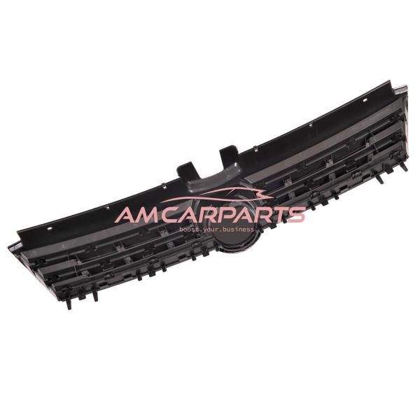 Upgrade Design Kühlergrill Schwarz mit gelben Zierstreifen für VW Golf 7 Vor-Facelift 2012-2017