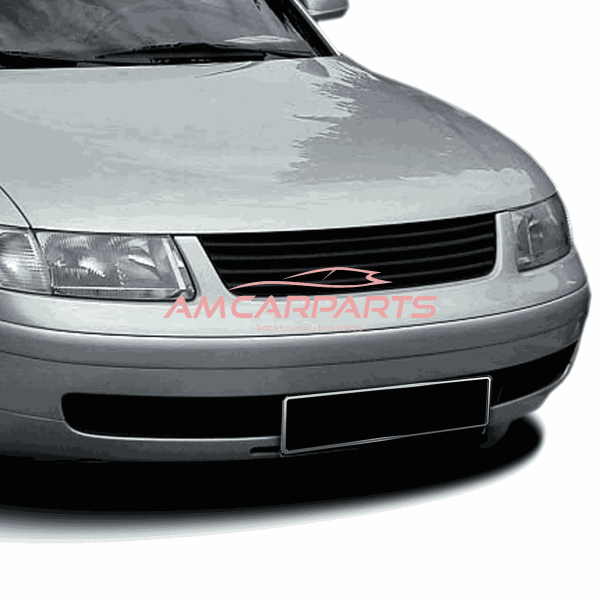 Upgrade Design Kühlergrill ohne Emblem, schwarz, passend für VW Passat B5 (3B) Limousine, Baujahre 1996-2000