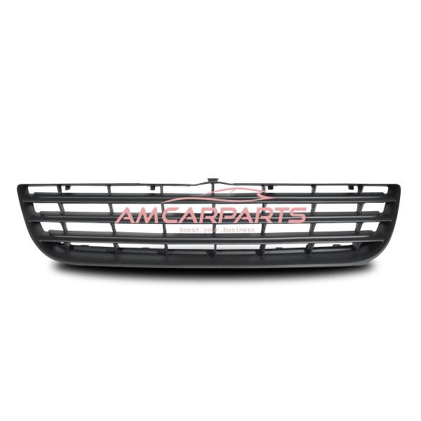 Upgrade Design Kühlergrill ohne Emblem, schwarz, passend für VW POLO (9N2) Facelift 2005-2009