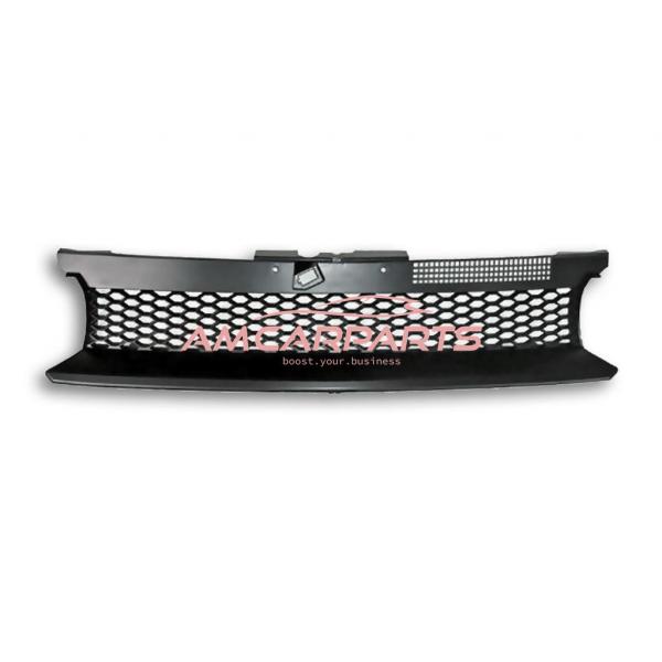 Upgrade Design Kühlergrill ohne Emblem, schwarz, passend für VW Golf 4 1997-2006