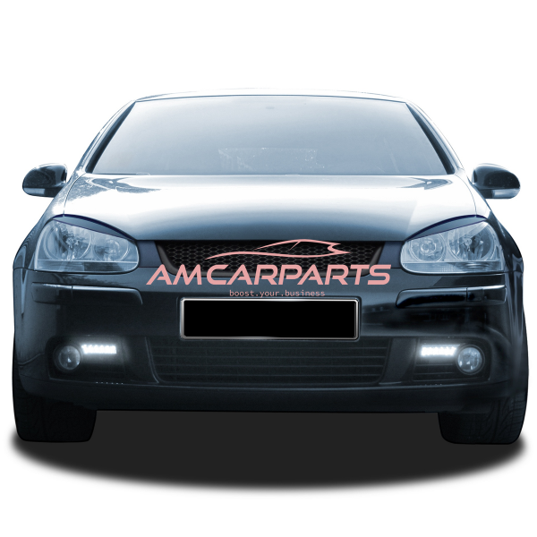 Upgrade Design Kühlergrill ohne Emblem, schwarz, passend für VW Golf 5 2003-2008