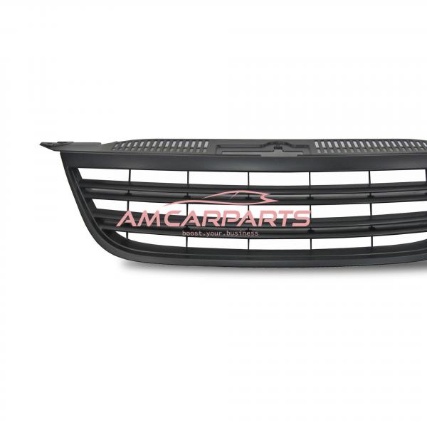 Upgrade Design Kühlergrill ohne Emblem, schwarz, passend für VW Tiguan (5N) 2007-2011