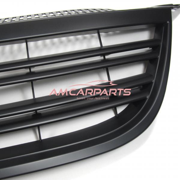 Upgrade Design Kühlergrill ohne Emblem, schwarz, passend für VW Tiguan (5N) 2007-2011