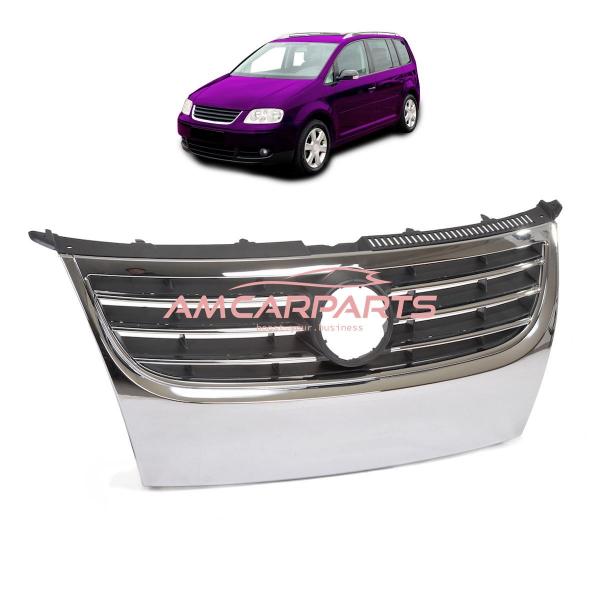 Upgrade Design Kühlergrill ohne Emblem, Chrom, für VW TOURAN (1T1, 1T2) 2006-2009