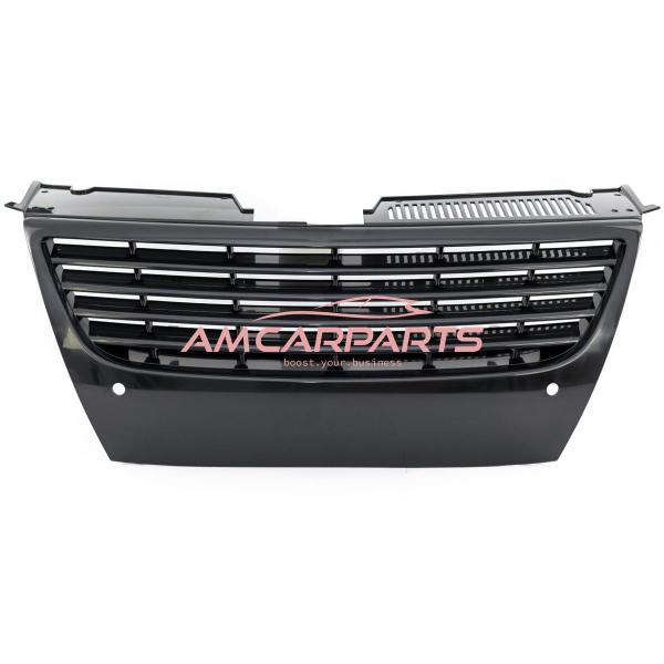 Upgrade Design Kühlergrill Schwarz mit PDC für VW Passat B6 (3C) Limousine & Variant 2005-2011