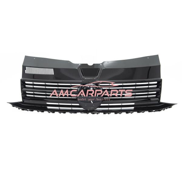 Kühlergrill mit Logoaussparung passend für VW T6 Multivan/Transporter/Caravelle/Pritsche