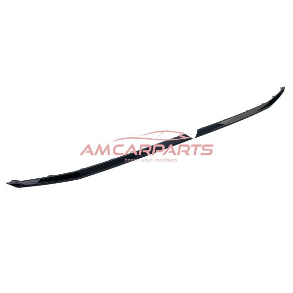 Upgrade Design Frontgrillblenden, langes Set, glänzend Schwarz für VW T6.1 Multivan 2019-2024