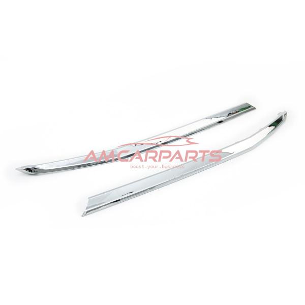 Upgrade Design Frontgrillblenden, langes Set, glänzend Chrom für VW T6.1 Multivan 2019-2024