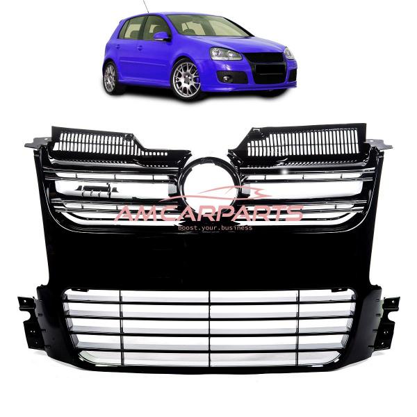 Upgrade Design Kühlergrill schwarz für VW Golf 5 R32  2003-2008