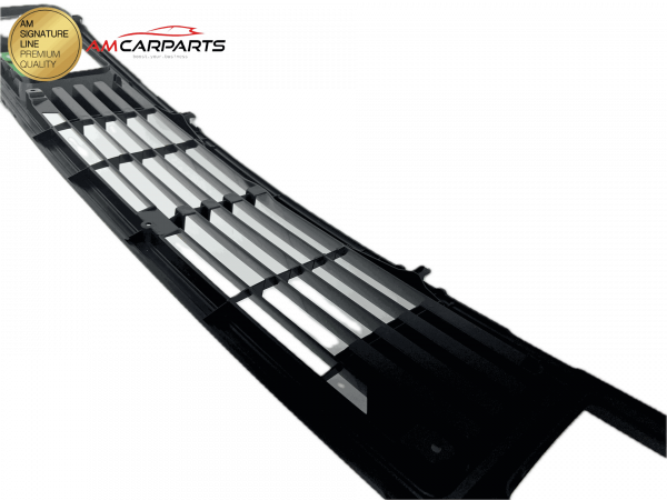 Upgrade Sportgrill / Kühlergrill schwarz/rot ohne Emblem für Volkswagen T3 (Eckige Scheinwerfer-Aussparung) 79-92