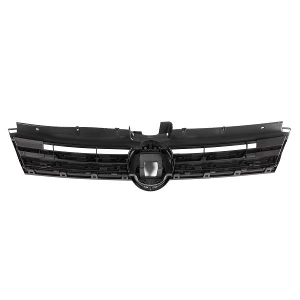 Upgrade Design Kühlergrill Schwarz mit chrom Zierstreifen für VW Golf 7.5 GTI  2017-2020