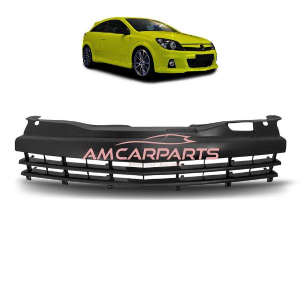 Upgrade Design Kühlergrill Schwarz ohne Emblemhalter für OPEL ASTRA H GTC 2004-2011