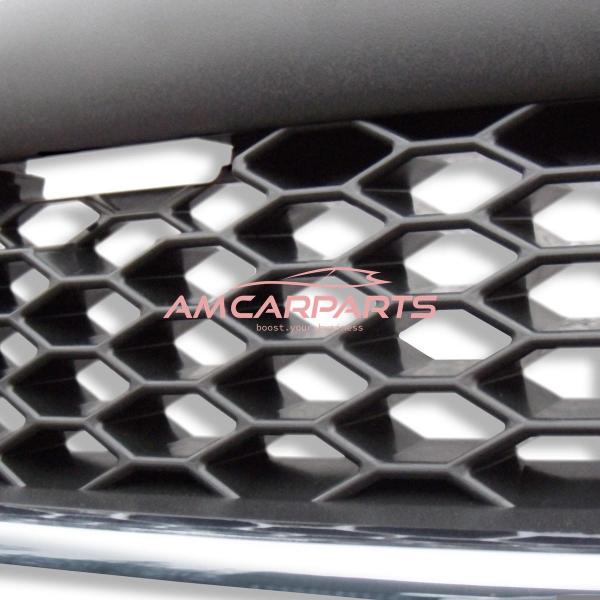 Upgrade Design Kühlergrill Chrom & Schwarz ohne Emblem für OPEL ASTRA G (T98)  1997-2004