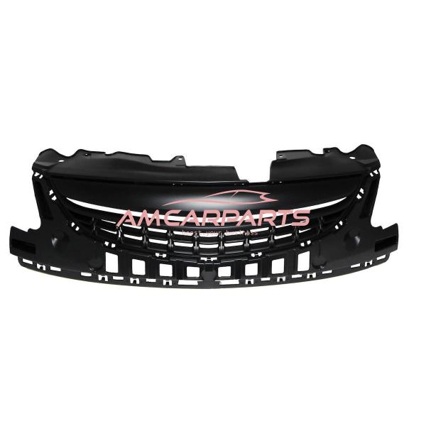 Upgrade Design Kühlergrill Schwarz ohne Emblem für OPEL CORSA D (S07) Facelift 2011-2014