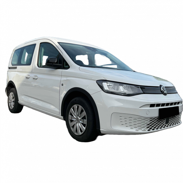 "Upgrade-Bus" Radlaufabdeckung / Radlaufverbreiterung Set für VW Caddy VI (6) 21+ schwarz / matt mit ABE