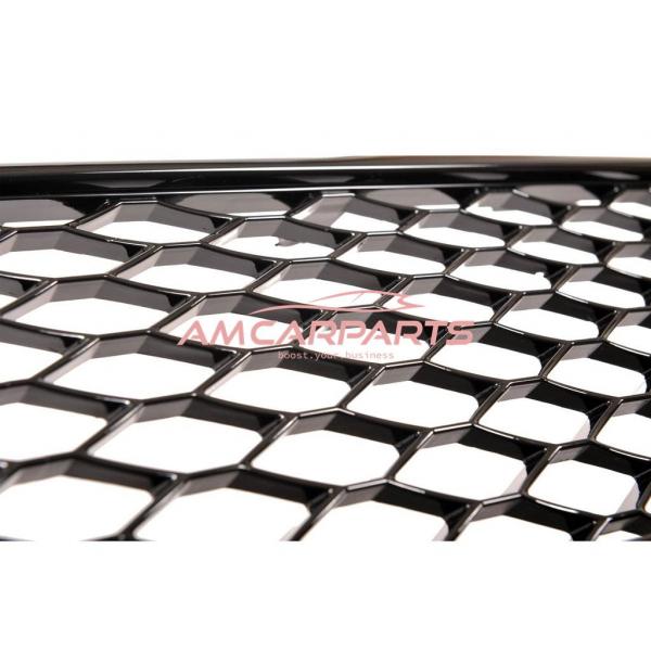 Upgrade Sportgrill / Kühlergrill für Audi A5 (8T) Coupe Cabrio Sportback 07-11Hochglanz-schwarz in Wabendesign