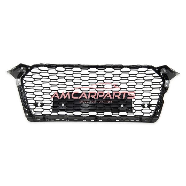 Upgrade Sportgrill / Kühlergrill für Audi A5 (F5) Coupe Cabrio Sportback 2016+ Hochglanz schwarz in Wabendesign