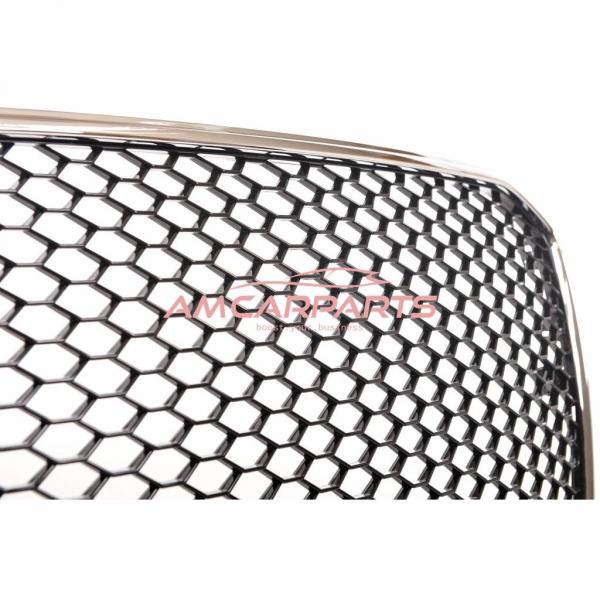 Upgrade Sportgrill / Kühlergrill für Audi A5 (8T) Facelift Coupe Cabrio Sportback 11-16 Chrom/Schwarz in Wabendesign