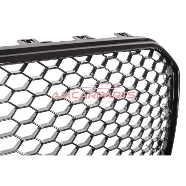 Upgrade Sportgrill / Kühlergrill für Audi A5 (8T) Facelift Coupe Cabrio Sportback 11-16 Hochglanz-schwarz in Wabendesign